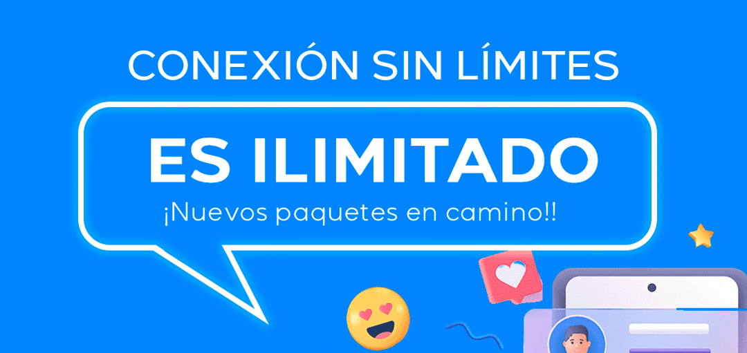 Nuevos paquetes ilimitados